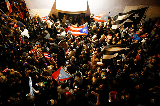 استمرار الاحتجاجات ضد الحاكم روسيلو
