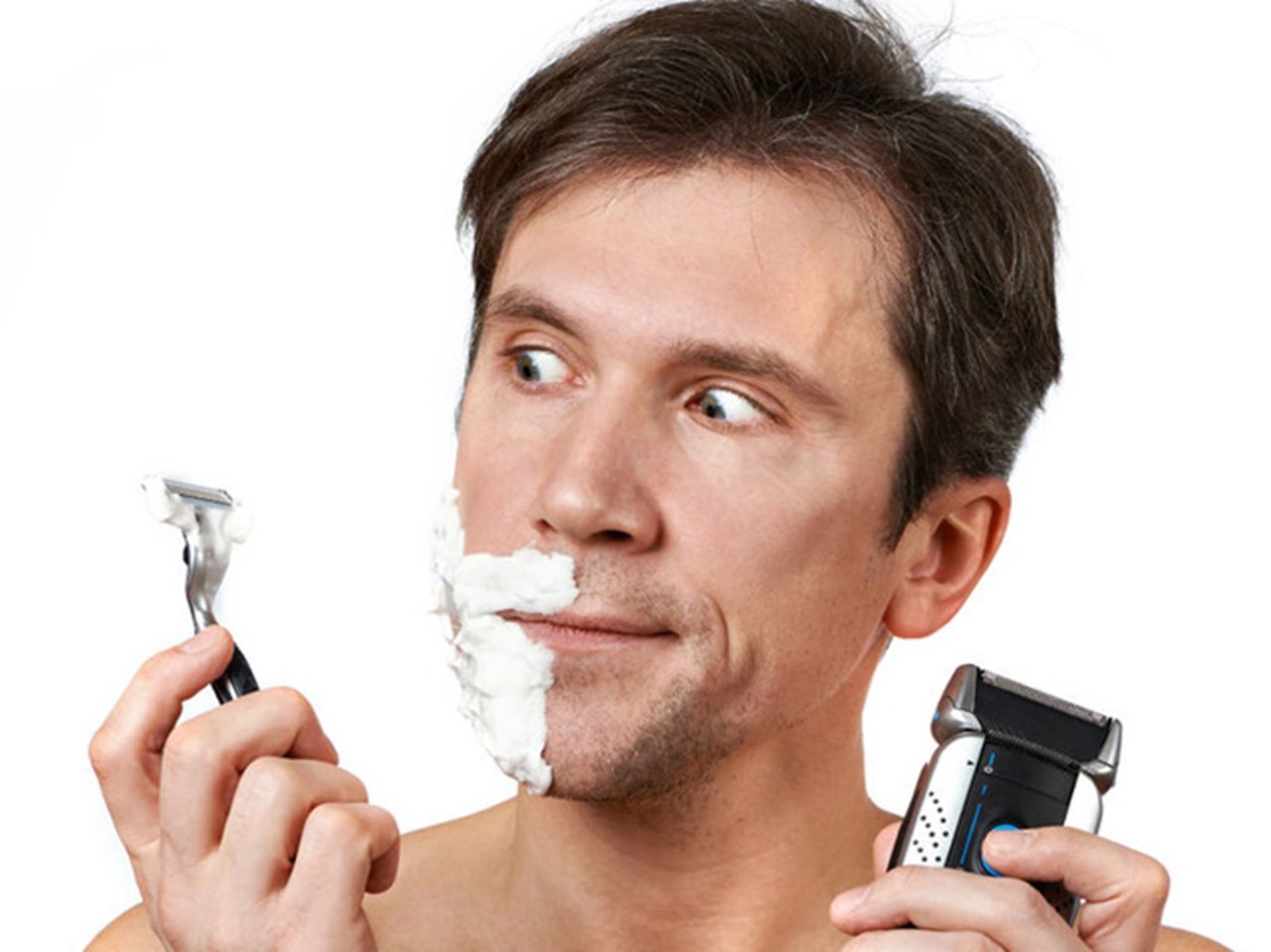 Зачем мужчинам брить