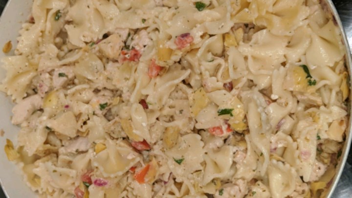 Greek Chicken Pasta