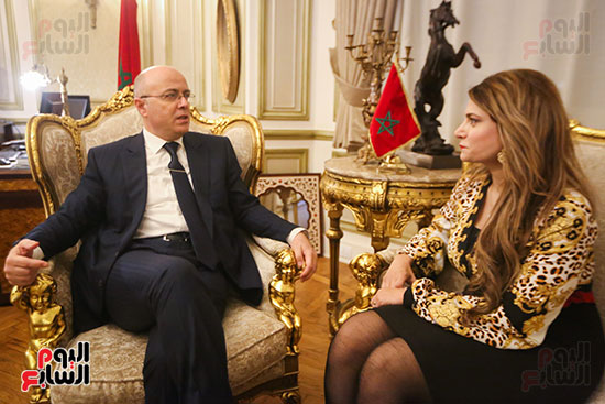 أحمد التازى سفير المملكة المغربية بمصر (12)