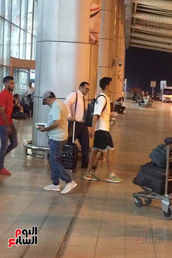 المغربى أوناجم يصل مطار القاهرة للتوقيع للزمالك