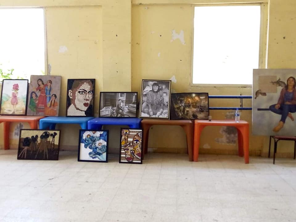 لوحات مسابقة إبداع مراكز الشباب بالإسكندرية (2)