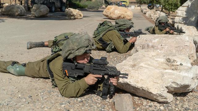 تدريبات الجيش الاسرائيلى 