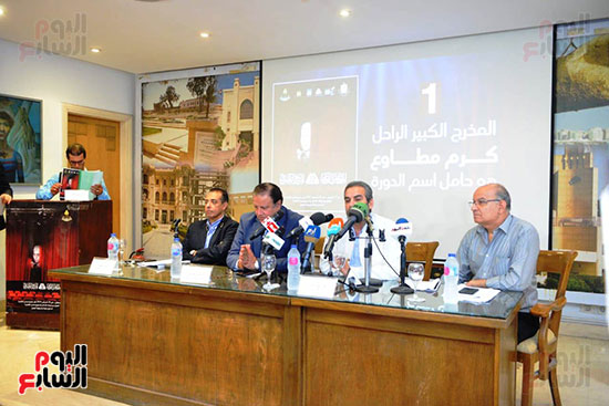 المؤتمر الصحفي الخاص بالدورة الثانية عشر للمهرجان القومي للمسرح المصري  (17)