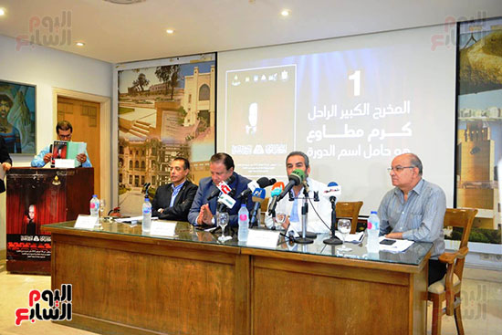 المؤتمر الصحفي الخاص بالدورة الثانية عشر للمهرجان القومي للمسرح المصري  (3)