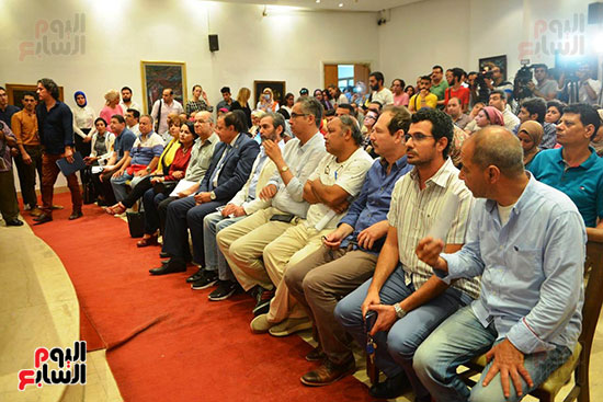 المؤتمر الصحفي الخاص بالدورة الثانية عشر للمهرجان القومي للمسرح المصري  (15)