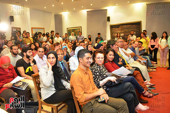 المؤتمر الصحفي الخاص بالدورة الثانية عشر للمهرجان القومي للمسرح المصري  (11)