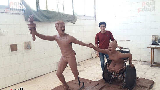 تمثال متحدى الإعاقة (4)