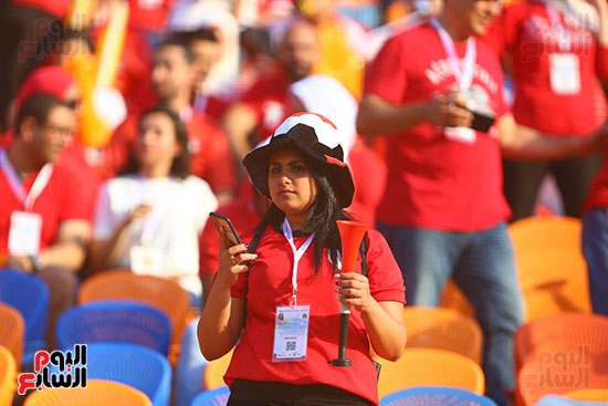 الجماهير فى مباراة مصر وجنوب أفريقيا0 (12)