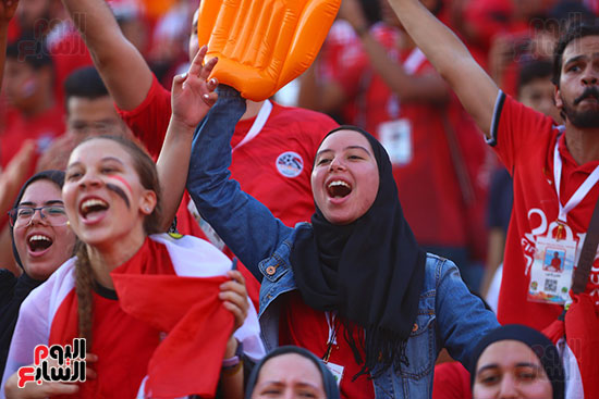 الجماهير فى مباراة مصر وجنوب أفريقيا0 (45)