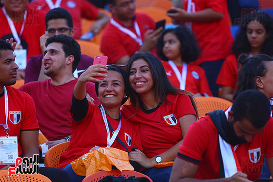 الجماهير فى مباراة مصر وجنوب أفريقيا0 (51)