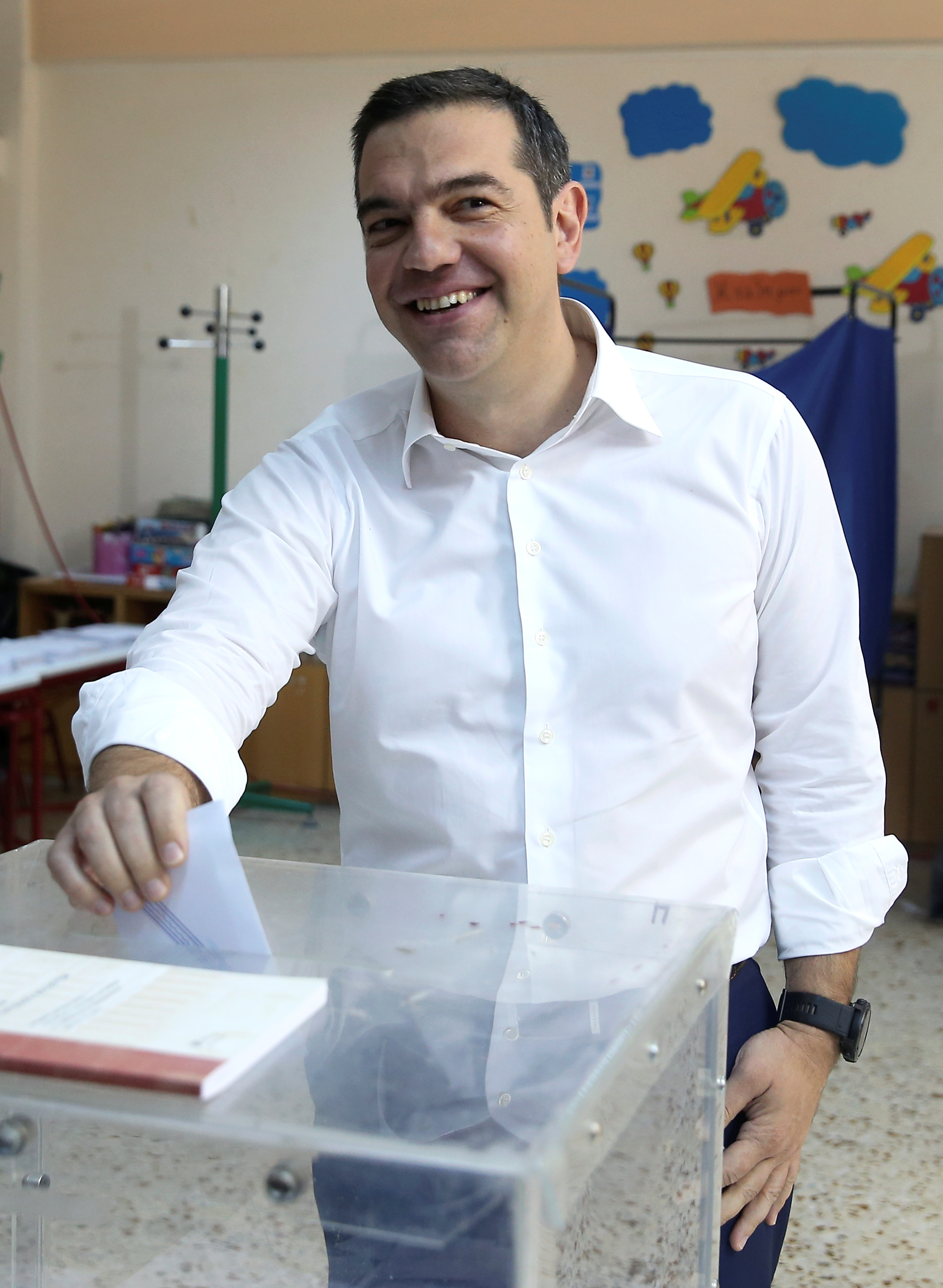 تصويت رئيس الوزراء اليونانى