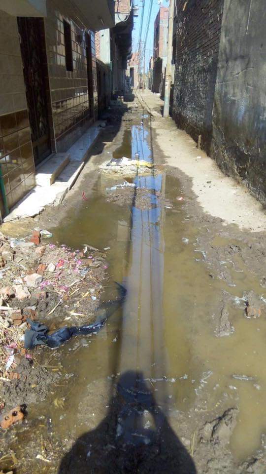 الصرف الصحي يغرق قرية سحيم في الغربية