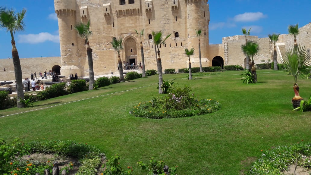 .. قلعة قايتباى بالإسكندرية تتزين لاستقبال عيد الأضحى (2)