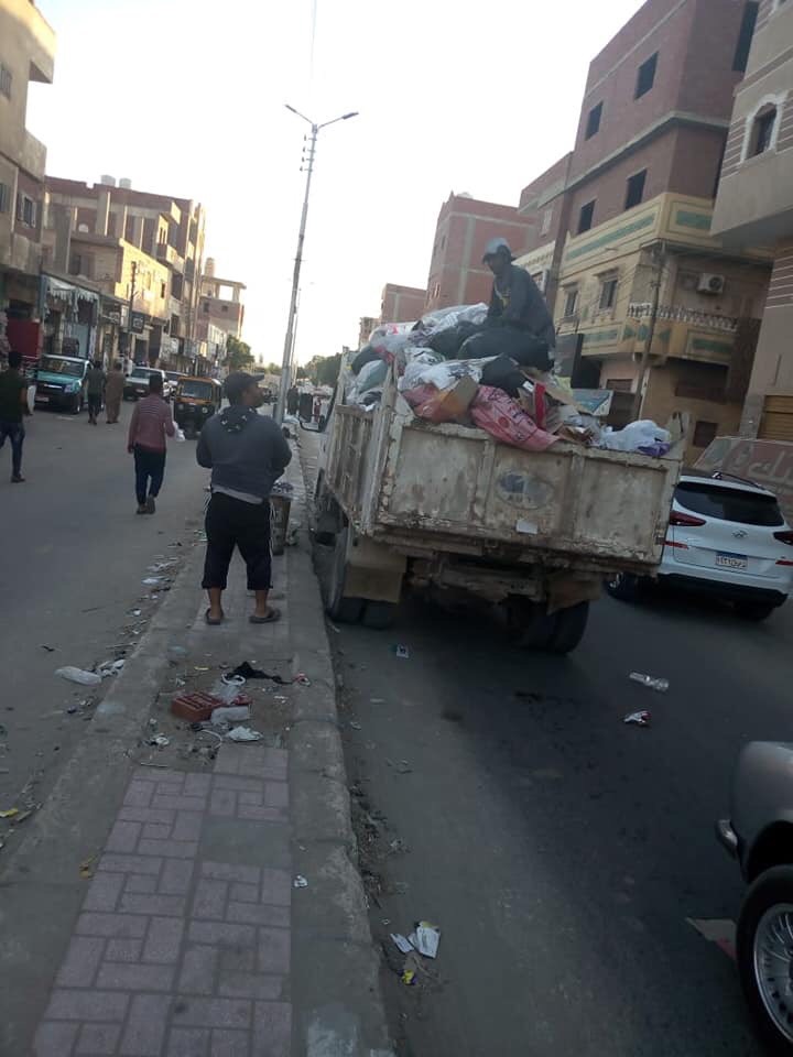 تنظيف الحدائق ورفع المخلفات من الشوارع استعدادا لعيد الأضحى ببئر العبد فى سيناء (3)