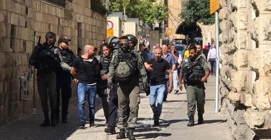 الشرطة الإسرائيلية تواصل حملة اعتقالاتها الواسعة بحق المقدسيين