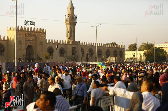 صلاة عيد الأضحى بمسجد عمرو بن العاص (7)