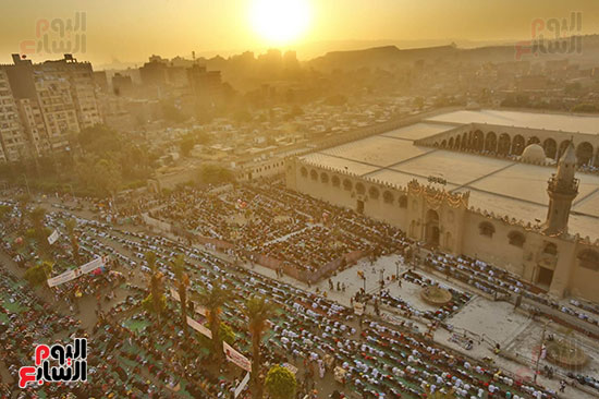 صلاة عيد الأضحى بمسجد عمرو بن العاص (24)