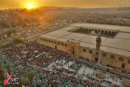 صلاة عيد الأضحى بمسجد عمرو بن العاص (27)