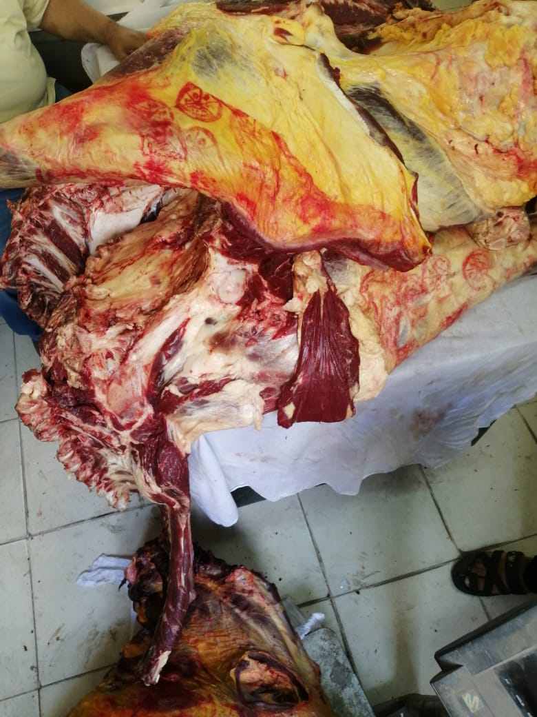 ضبط لحوم منتهية الصلاحية  (3)