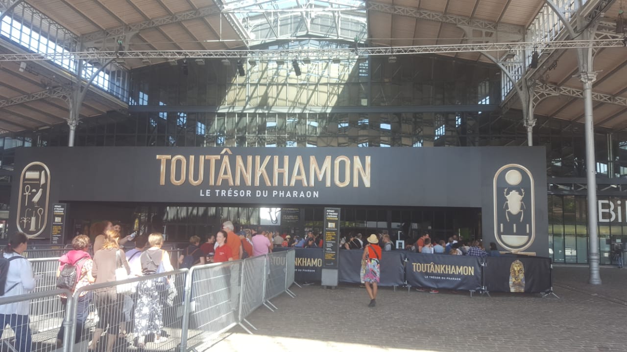 معرض توت عنخ آمون فى فرنسا (2)
