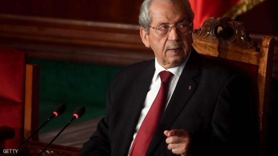 الرئيس التونسى المؤقت