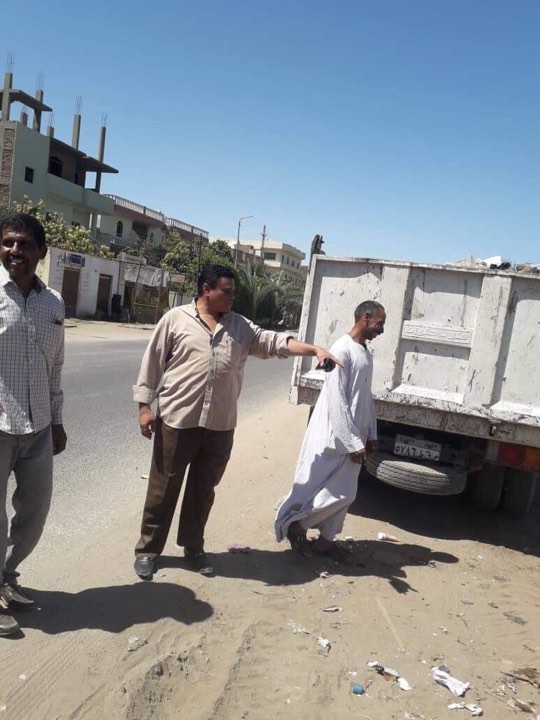 رفع 47 طن مخلفات بثالث أيام العيد وإزالة حالات تعدي علي أراضي الدولة بمدينة القرنة (1)