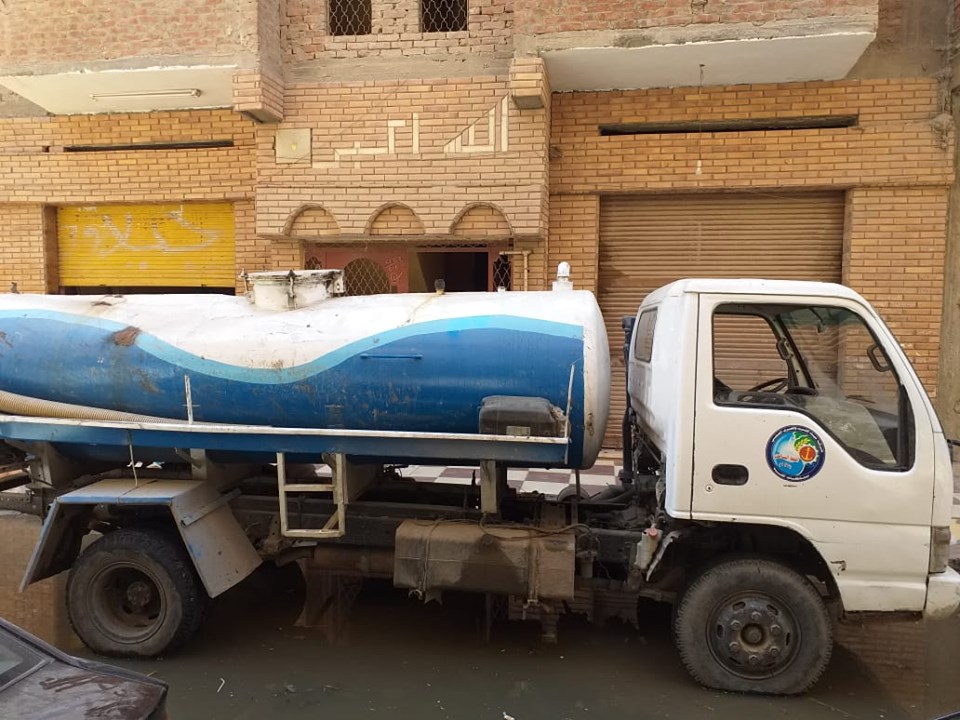 1- أعمال تطهير شبكات الصرف الصحى 1- أعمال تطهير شبكات الصرف الصحى