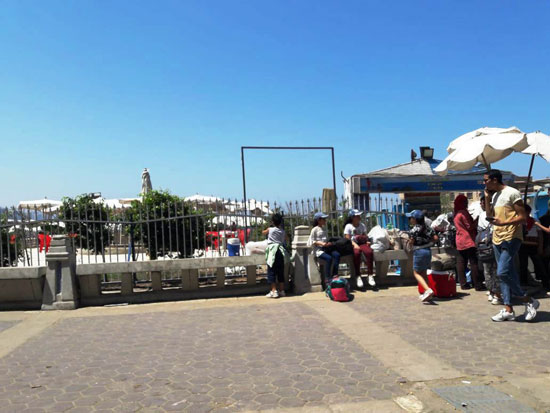 إقبال كبير على شواطئ الإسكندرية فى رابع أيام عيد الأضحى  (4)
