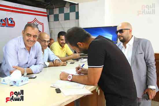 أحمد مرتضى يقدم أوراق ترشحه فى انتخابات الزمالك (6)