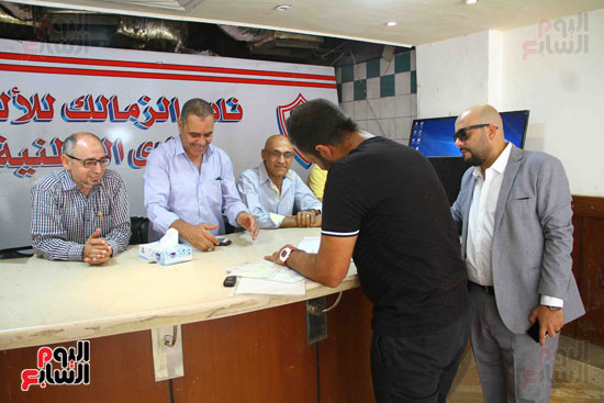 أحمد مرتضى يقدم أوراق ترشحه فى انتخابات الزمالك (5)