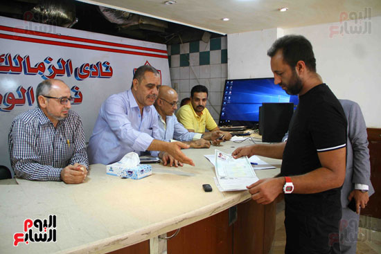 أحمد مرتضى يقدم أوراق ترشحه فى انتخابات الزمالك (4)