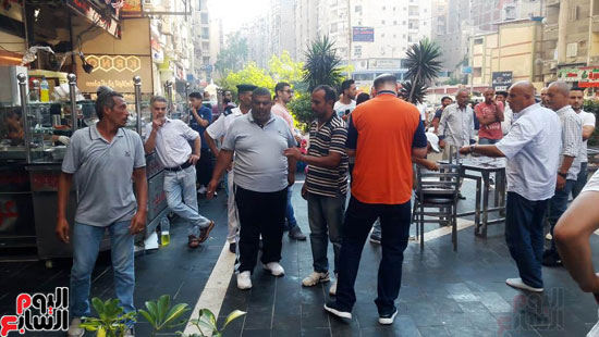 غلق مطعم السورى شرق الاسكندرية و تشميعه بالشمع الأحمر (8)