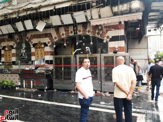 غلق مطعم السورى شرق الاسكندرية و تشميعه بالشمع الأحمر (4)