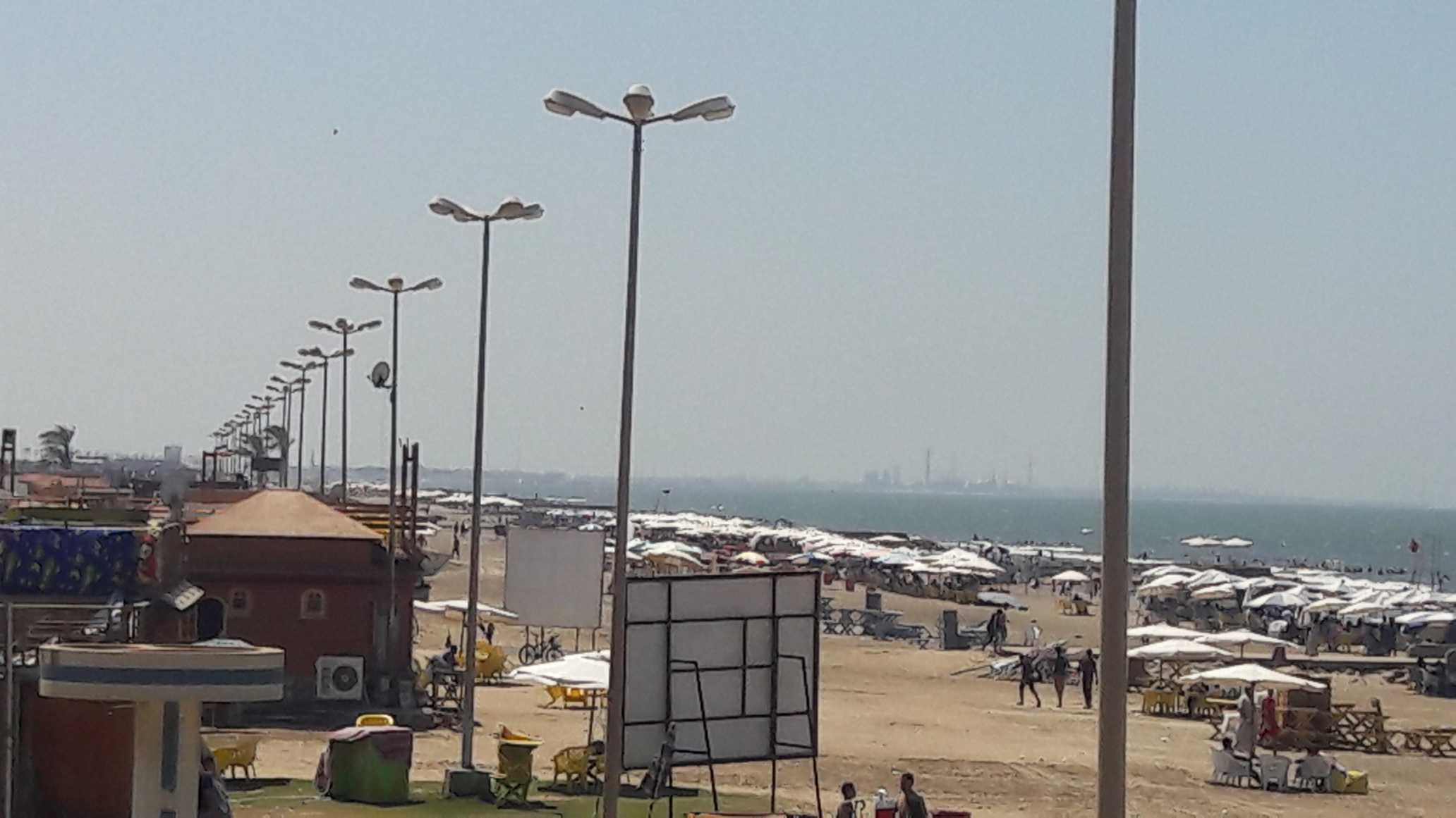 مصيف شاطئ البحر الأبيض المتوسط ببورسعيد (8)