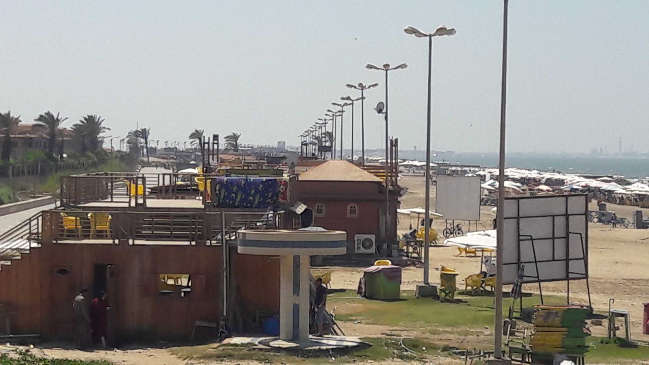 مصيف شاطئ البحر الأبيض المتوسط ببورسعيد (6)