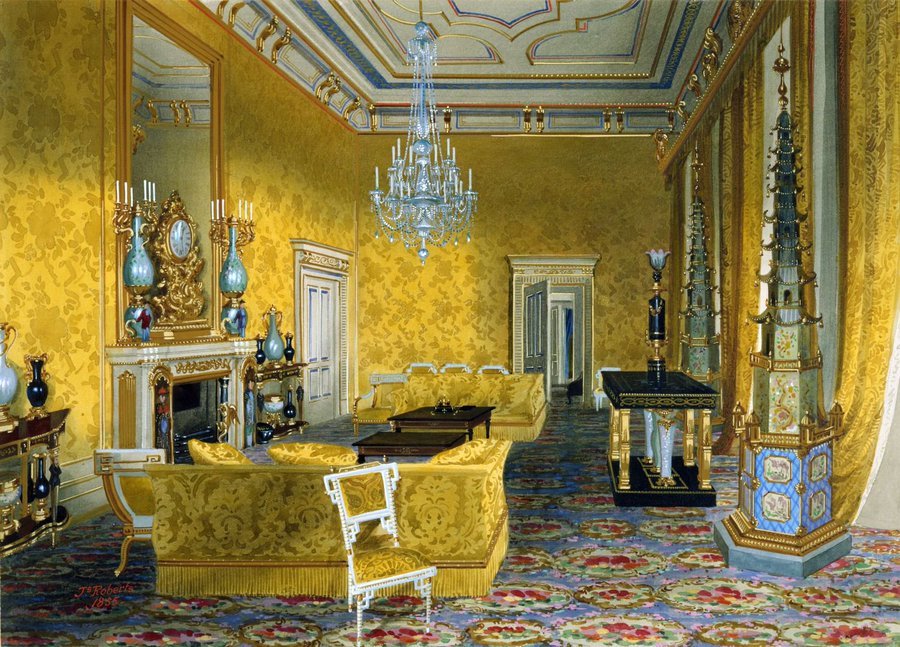 غرفة داخل القصر