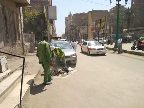 حملات النظافة بشوارع المنيا (2)