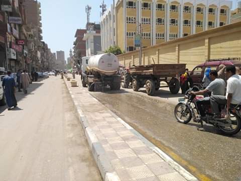 حملات النظافة بشوارع المنيا (1)