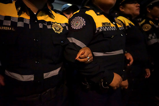 Mexican policewomen