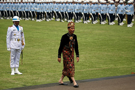 رئيس إندونيسيا يشارك فى الاحتفال بيوم الاستقلال