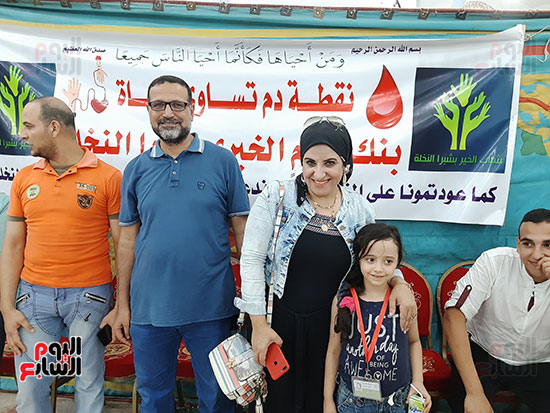 شباب شبرا النخلة يتبرعون بـ1250 كيس دم (12)