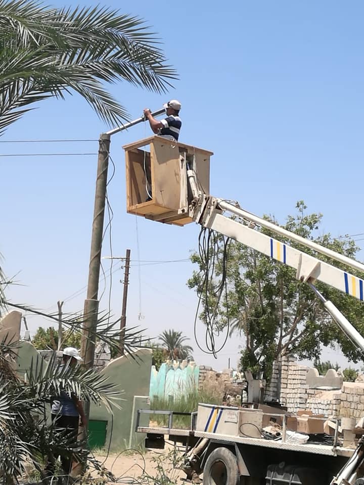 انارة مقابر قفادة