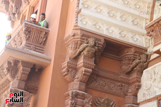 التراث الهندى على جدران قصر البارون (3)