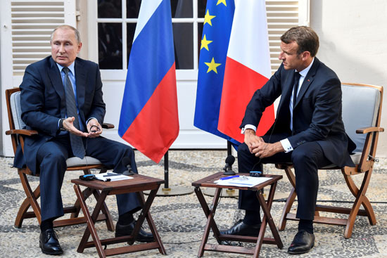 الرئيس-الفرنسى-والرئيس-الروسى