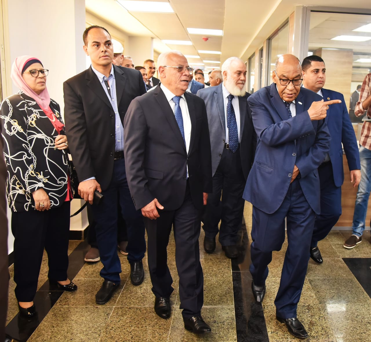 محافظ بورسعيد يفتتح مقر هيئة قضايا الدولة بالمحافظة (5)
