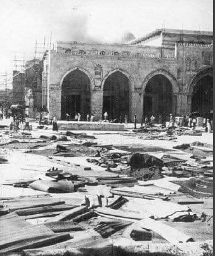 50 عاما على حريق المسجد الأقصى