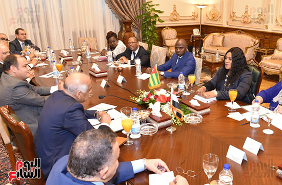 على عبد العال يستقبل رئيس برلمان توجو لبحث سبل التعاون (7)