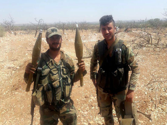 الجيش السورى فى خان شيخون