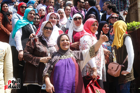 قيادات وأعضاء حزب الوفد من مختلف المحافظات فى زيارة لضريح سعد زغلول (22)